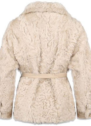 Valeria Jakke | Kalgan Lammeskind Beige