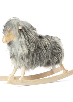 Rokkefår | Langhåret | L85xB25xH60 cm | Stor