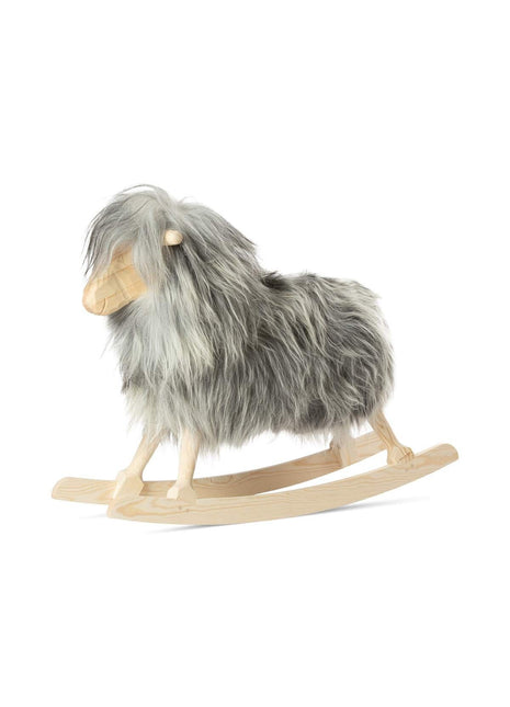 Rokkefår | Langhåret | L85xB25xH60 cm | Stor