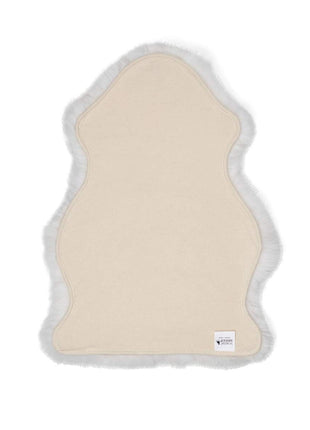 Merino Lammeeskind | Langhåret | New Zealand | Mini | 65x45 cm Hvid