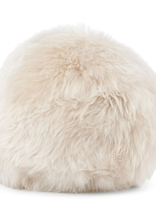 Angelite Pude | Lammeskind | Langhåret | New Zealand | Ø30 | Ø25 | Ø35 Beige