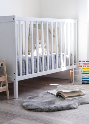 Baby Lammeskind | Korthåret 80 cm Lysegrå