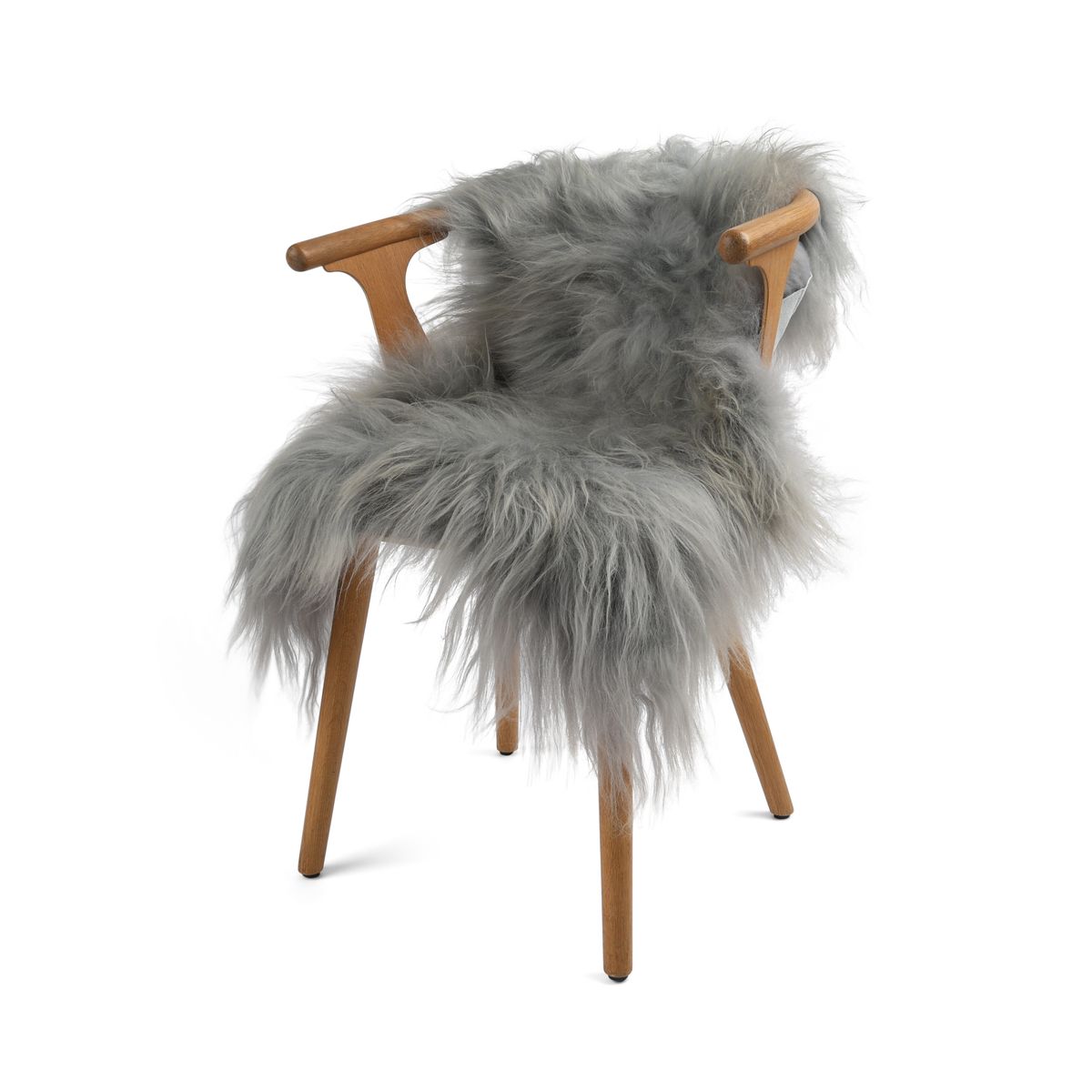 Islandsk Lammeskind | Indfarvet | 100-120x60 cm