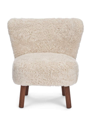 Emily lænestol | Korthåret Beige