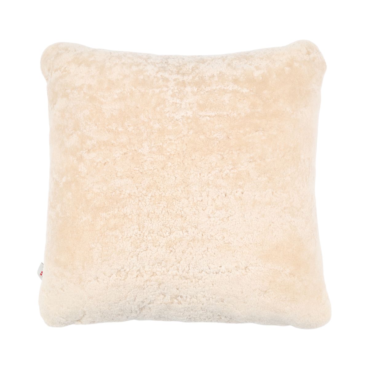 Premium Lammeskindspude | Korthåret | New Zealand | Dobbeltsidet Beige