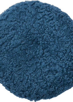 Rund pude | Dobbeltsidet | D40 cm Koralblå