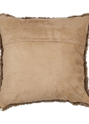 Lammeskindspude | Korthåret | New Zealand | 50x50 cm Lysebrun