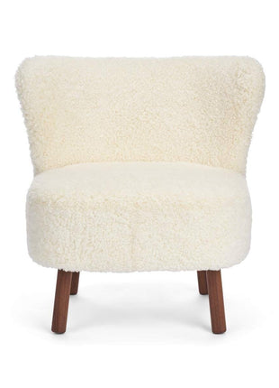 Emil lænestol | Korthåret Hvid