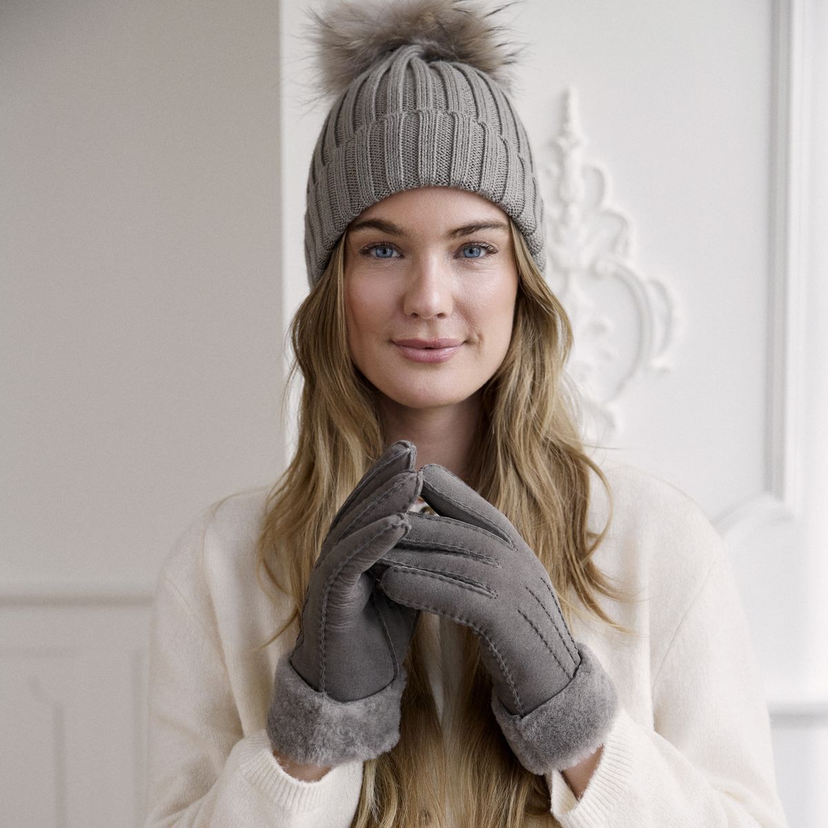 Kathryn handsker Sort
