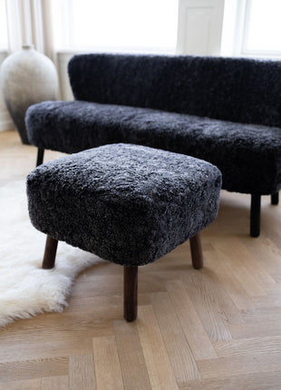 Emanuel 3 seater Sofa Sort