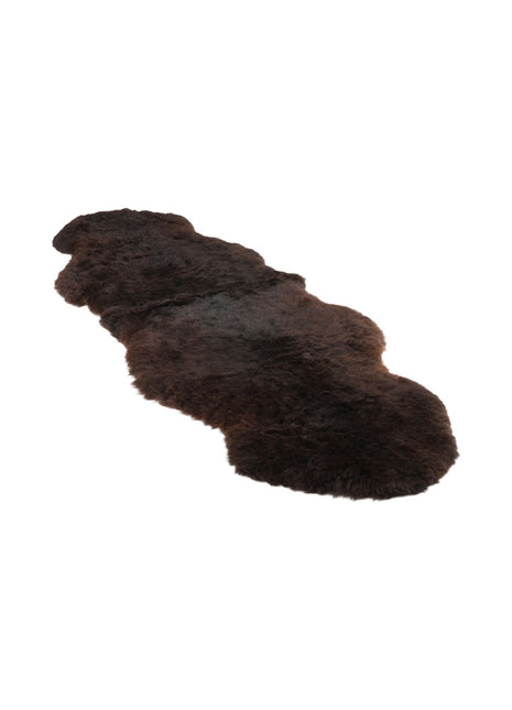 Dobbelt Lammeskindstæppe | Island | Korthåret | 180x60 cm