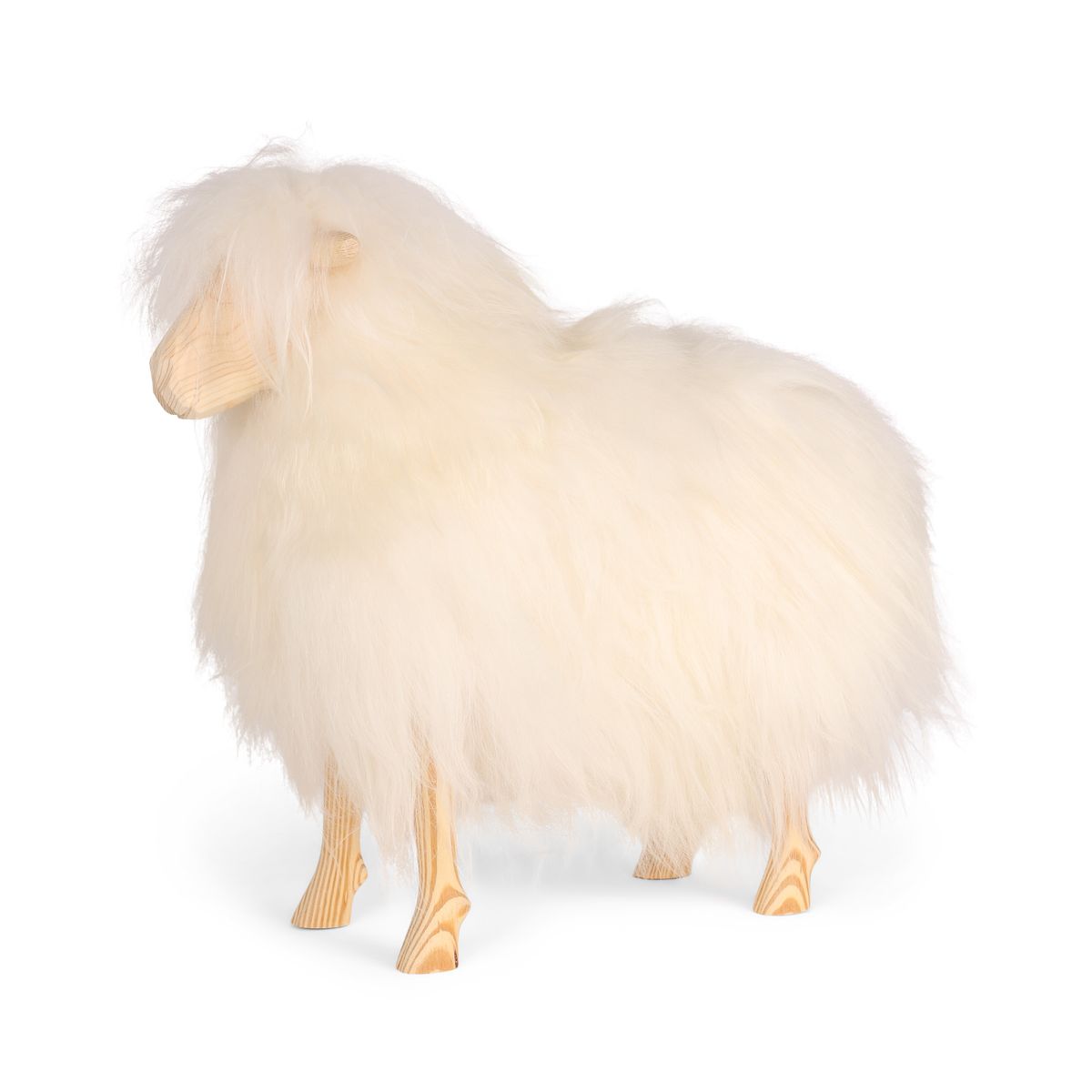 Signature Standing Sheep | Lille Naturhvid