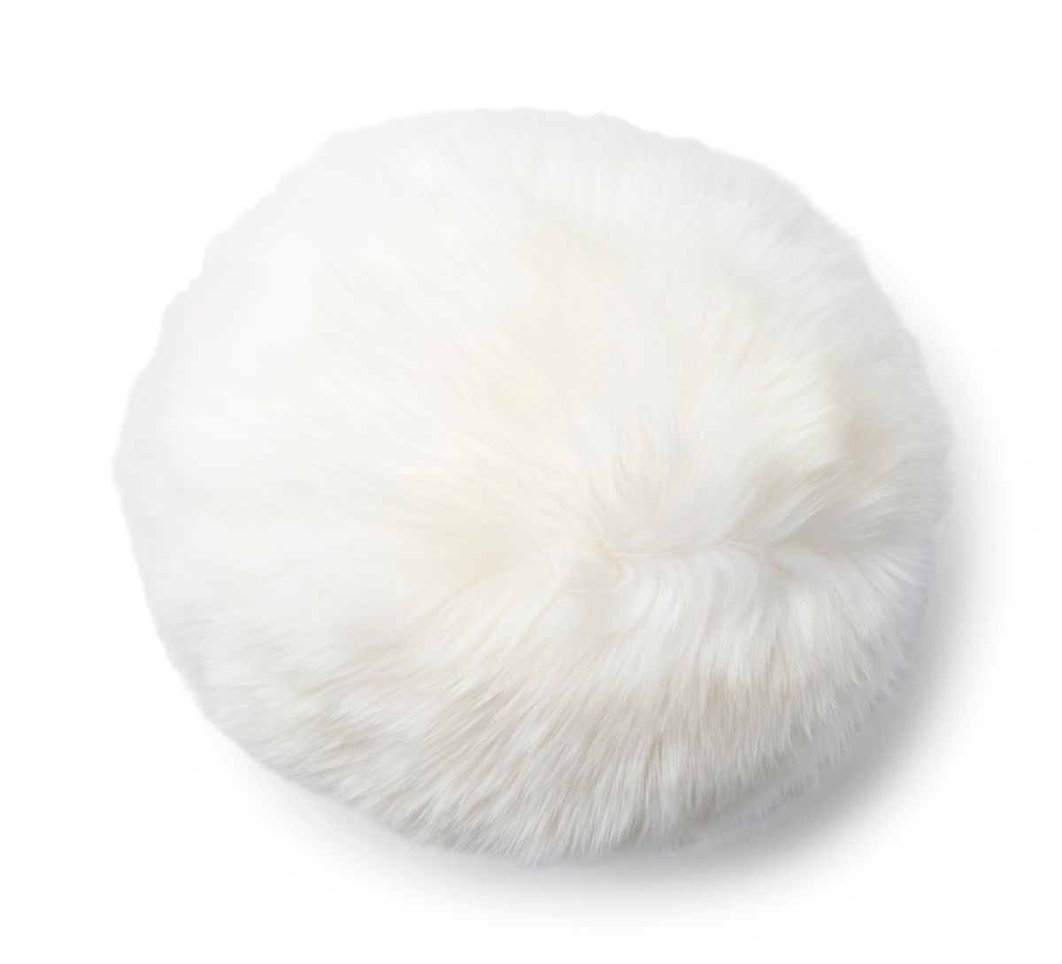 Angelite pude | Langhåret | New Zealand | Ø25/30/35 Hvid