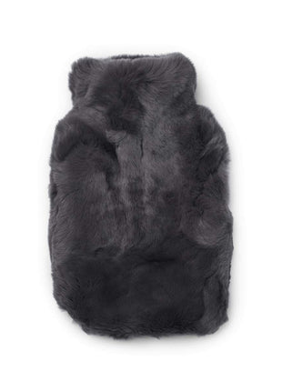 Varmedunk | Kaninpels | 32x22 cm Mørke Grå