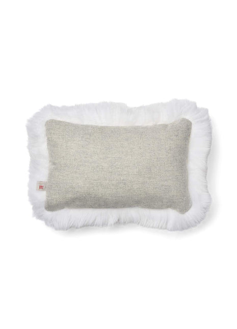 Lammeskindspude | Langhåret | 34x52 cm