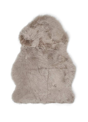Merino Lammeeskind | Langhåret | New Zealand | Mini | 65x45 cm Mørk beige
