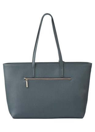 Audrey Taske | Læder Blågrå