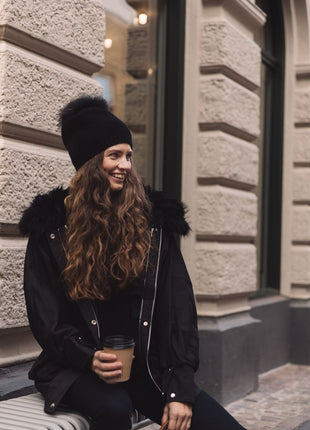 Augusta Jakke Sort / Sort