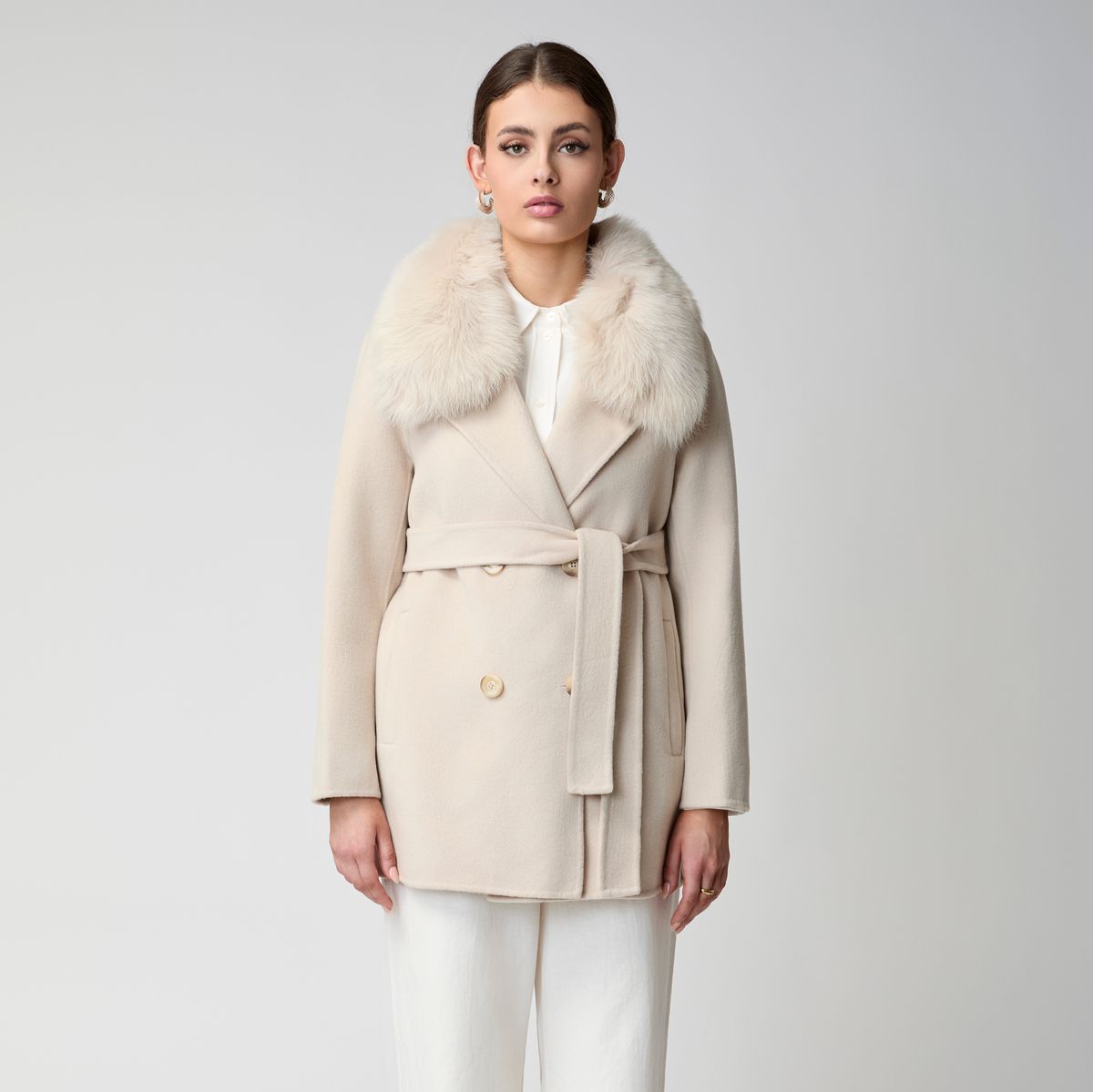 Charlott-jakke Beige