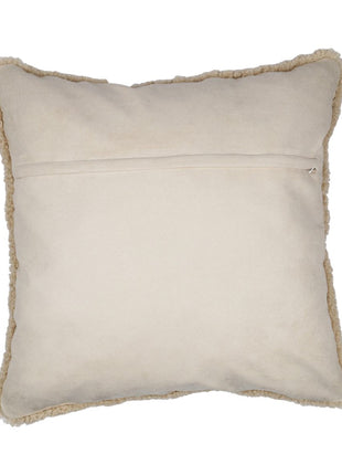 Lammeskindspude | Korthåret | New Zealand | 50x50 cm Beige