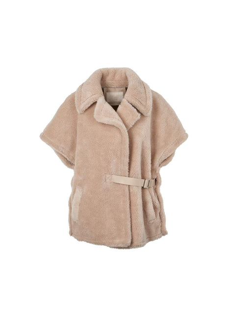 Elvira Poncho Beige