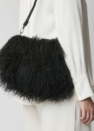 Jasmin Muffetaske Brunt læder