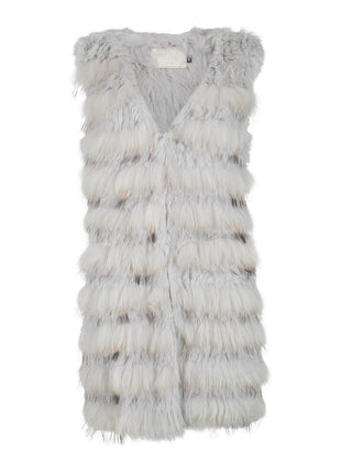 Vigga Vest Sølvgrå