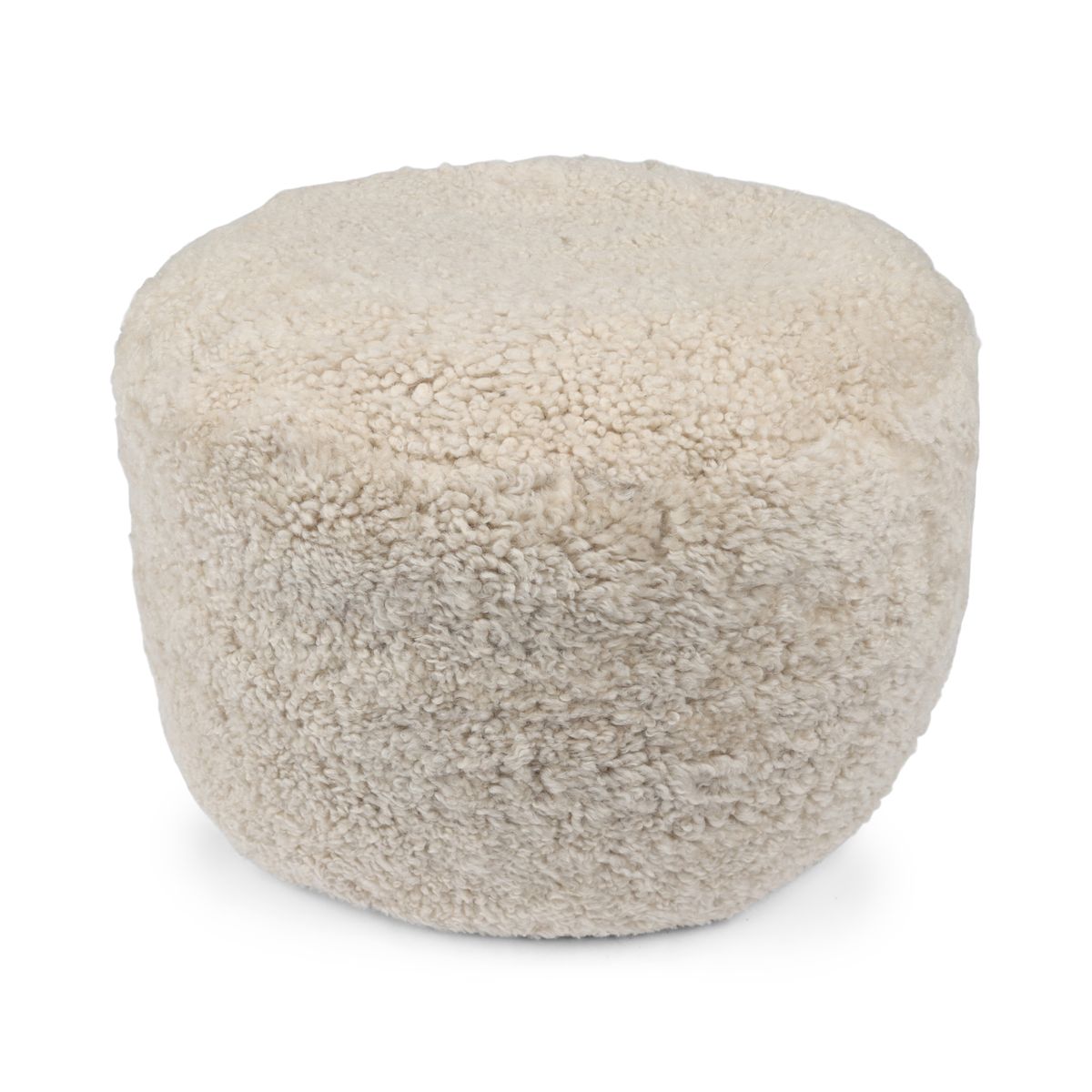 Rund puf | Korthåret | New Zealand Pearl