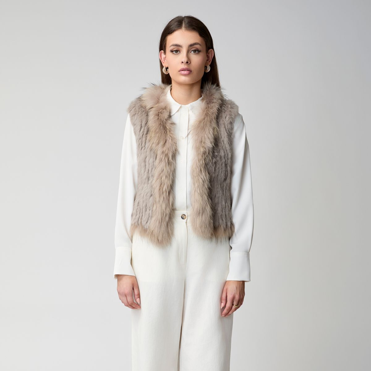 Anna vest Sort