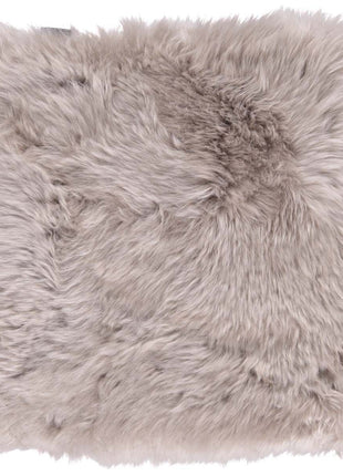 Sædehynde | Lammeskind | Langhåret | 37x37 cm Dove