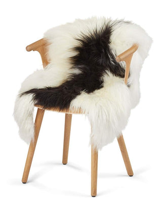 Islandsk Lammeskind | Langhåret | 90x60 cm Mix / Spotted