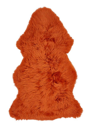 Lammeskind premium | Langhåret | New Zealand | 115x60 cm Rust