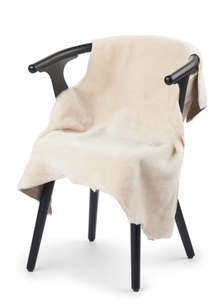 Lammeskind | Double Face | Korthåret | 90x60 cm Hvid