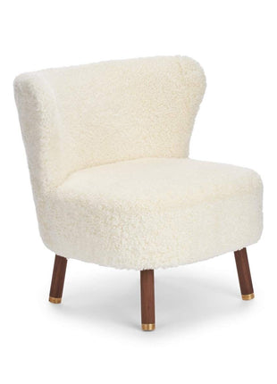 Emil lænestol | Korthåret Hvid