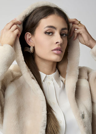 Leah Jakke Beige / Brun