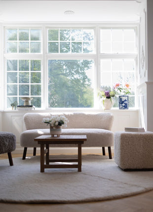 Emanuel 3 seater Sofa Beige