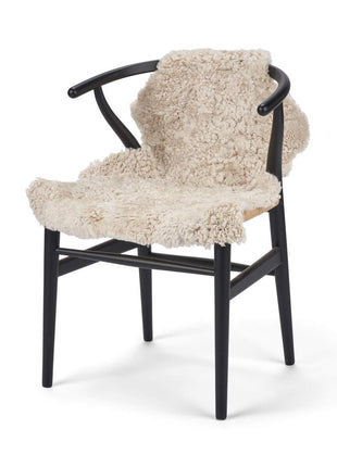 Merino Lammeskind | Korthåret | 90x55 cm Beige