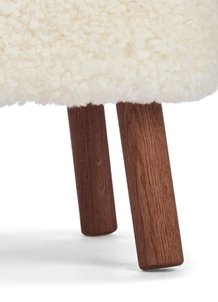 Emily fodskammel | Korthåret  Hvid