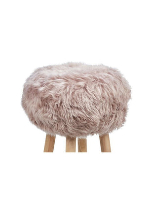 Betræk til barstol/skammel | Langhåret | New Zealand | D35 cm Dove