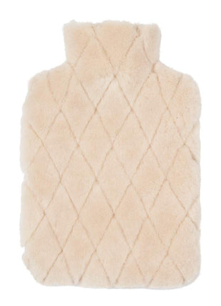 Varmedunk | Leaf | Lammeskind | Moccasin | 32x22 cm Kastanje 