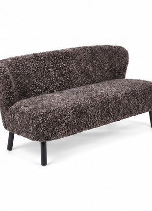 Emanuel 2-personers sofa | Designmøbel Cappuccino