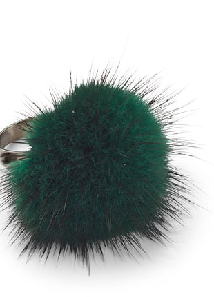 Ring Pom Pom Grøn