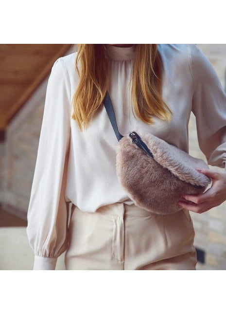 Saki Bæltetaske Lyserød