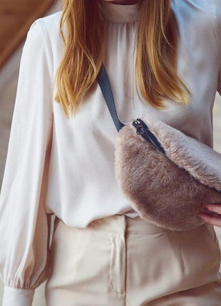 Saki Bæltetaske Beige