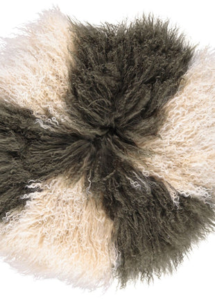 Lammeskindspude | Langhåret | Ø38 cm | Ø45 cm | Ø62 cm