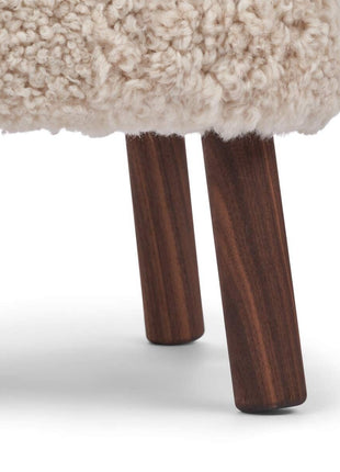 Emma Mini Fodskammel Beige