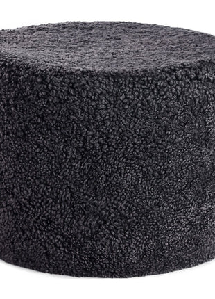 Puf | Korthåret | New Zealand | 41x31 cm Koksgrå
