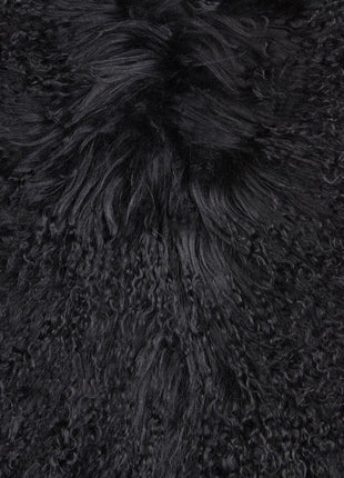 Gyngestol Tibetansk betræk Sort