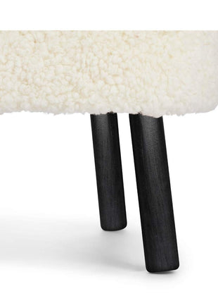 Emil lænestol | Korthåret Hvid