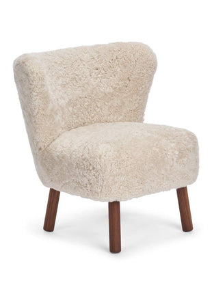 Emily lænestol | Korthåret Beige